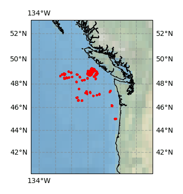 Surface Drift Track