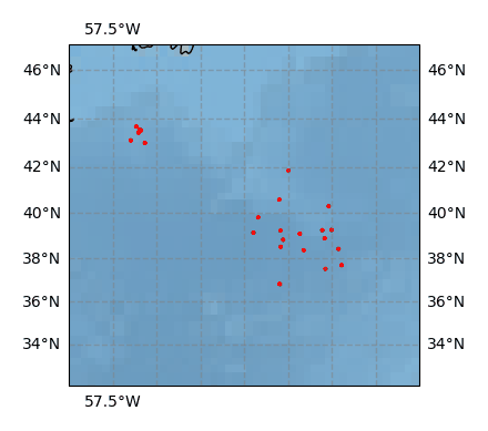 Surface Drift Track