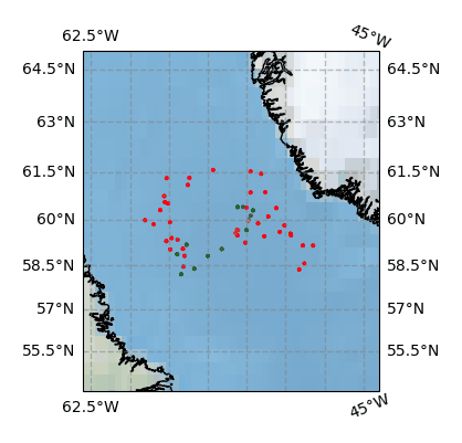 Surface Drift Track