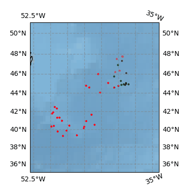 Surface Drift Track