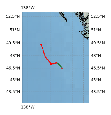 Surface Drift Track